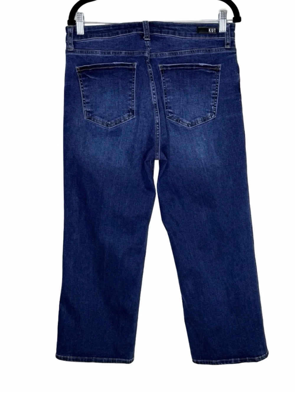 Evereve Kut From The Kloth Charlotte High Rise Fab Ab Culotte Size 10 Wide Leg - Picture 3 of 8